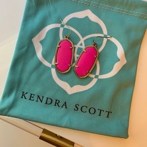 Kendra Scott Elle Pink Earrings